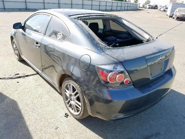 JTKDE167090293451 - 2009 TOYOTA SCION TC ნაცრისფერი ფოტო 3