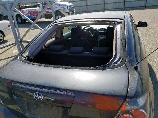 JTKDE167090293451 - 2009 TOYOTA SCION TC ნაცრისფერი ფოტო 9