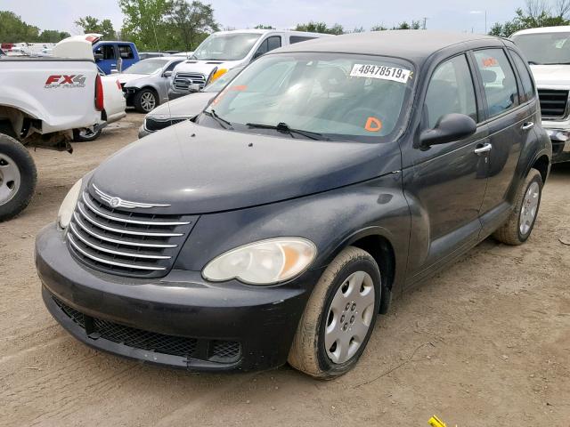 3A4FY48B27T597448 - 2007 CHRYSLER PT CRUISER BLACK photo 2