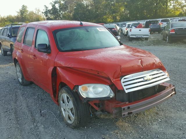 3GNCA13B29S640866 - 2009 CHEVROLET HHR LS RED photo 1