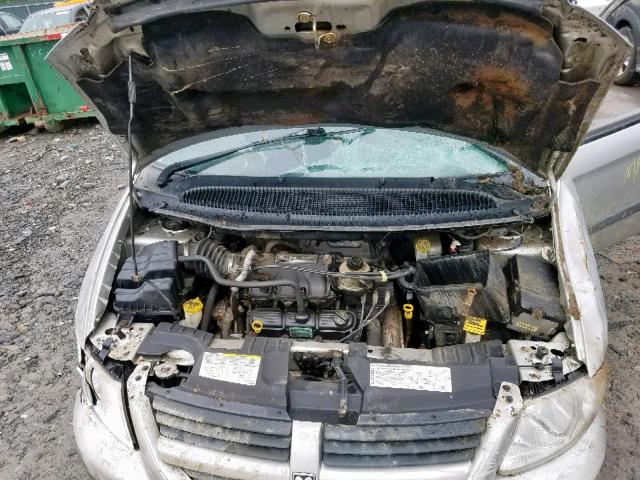 1D4GP25R96B657103 - 2006 DODGE CARAVAN SE SILVER photo 7