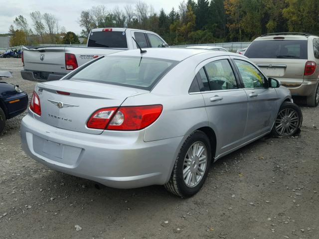 1C3LC56J08N289904 - 2008 CHRYSLER SEBRING TO SILVER photo 4