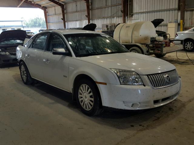 1MEHM40W18G621378 - 2008 MERCURY SABLE LUXU WHITE photo 1