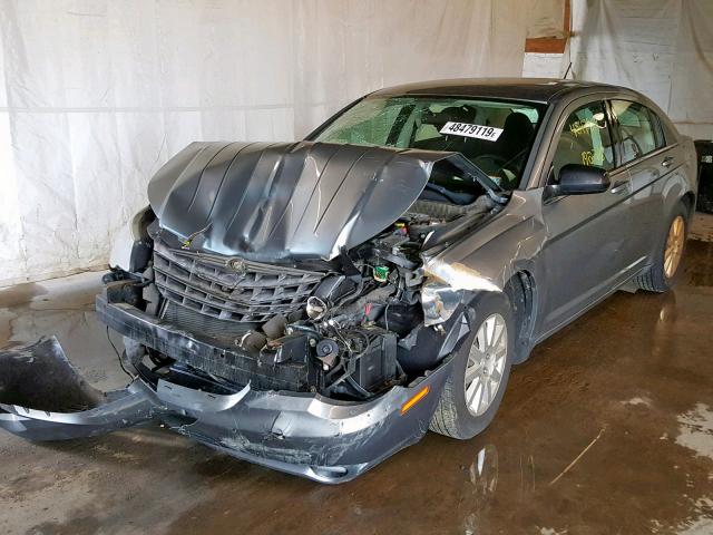 1C3LC46DX9N567309 - 2009 CHRYSLER SEBRING LX GRAY photo 2