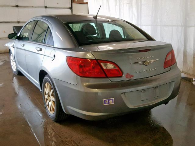 1C3LC46DX9N567309 - 2009 CHRYSLER SEBRING LX GRAY photo 3