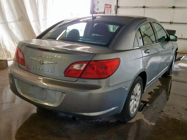 1C3LC46DX9N567309 - 2009 CHRYSLER SEBRING LX GRAY photo 4