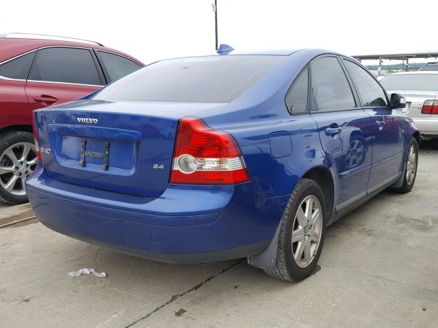 YV1MS382872267351 - 2007 VOLVO S40 2.4I BLUE photo 4