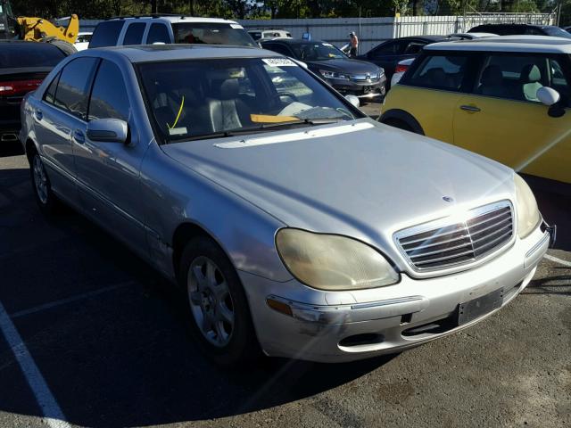 WDBNG70JX2A239800 - 2002 MERCEDES-BENZ S 430 SILVER photo 1