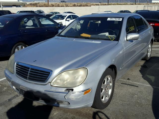 WDBNG70JX2A239800 - 2002 MERCEDES-BENZ S 430 SILVER photo 2