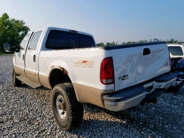 1FTSW31F5XEF03709 - 1999 FORD F350 SRW S WHITE photo 3