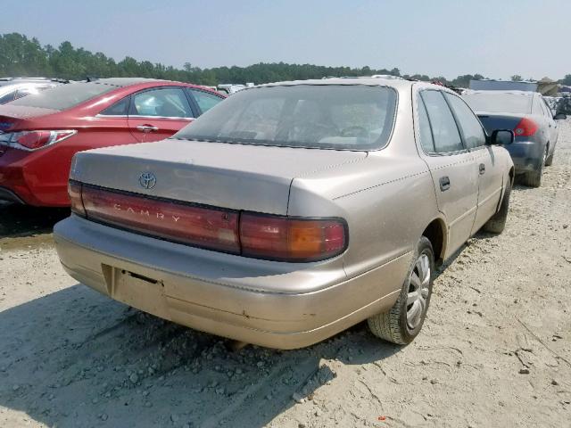 4T1SK11E1PU211208 - 1993 TOYOTA CAMRY DX TAN photo 4