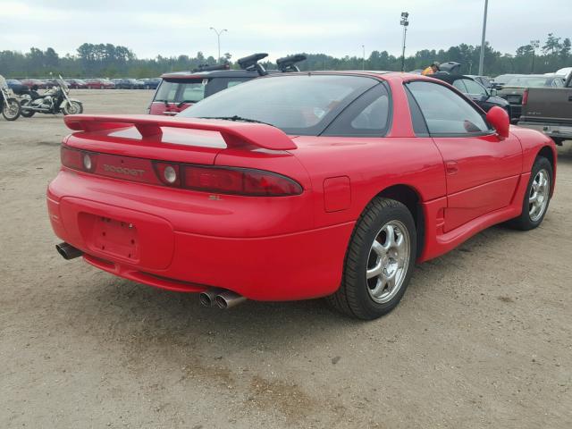 JA3AM54J9SY013129 - 1995 MITSUBISHI 3000 GT SL RED photo 4