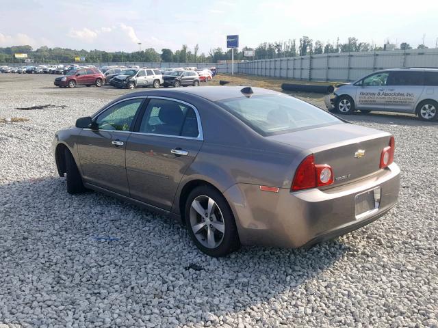 1G1ZC5E08CF231579 - 2012 CHEVROLET MALIBU 1LT 棕色 照片 3