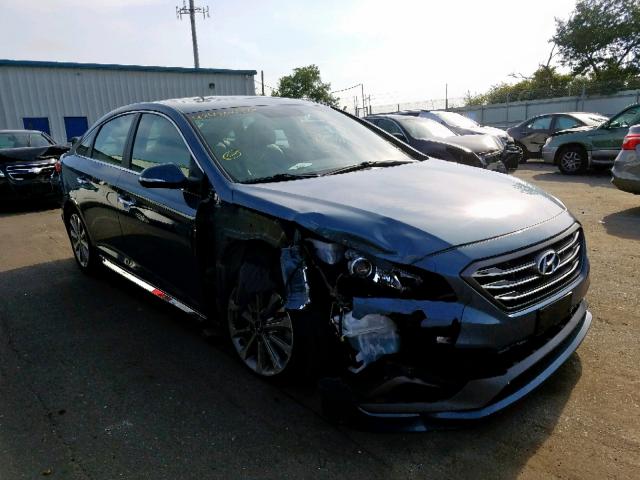 5NPE34AF9GH423602 - 2016 HYUNDAI SONATA SPO GREEN photo 1