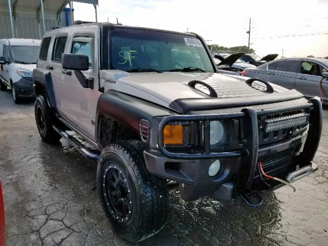 5GTDN136468267427 - 2006 HUMMER H3 TAN photo 1