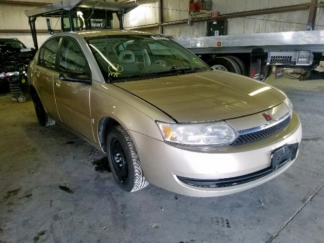 1G8AJ52F33Z116271 - 2003 SATURN ION LEVEL TAN photo 1