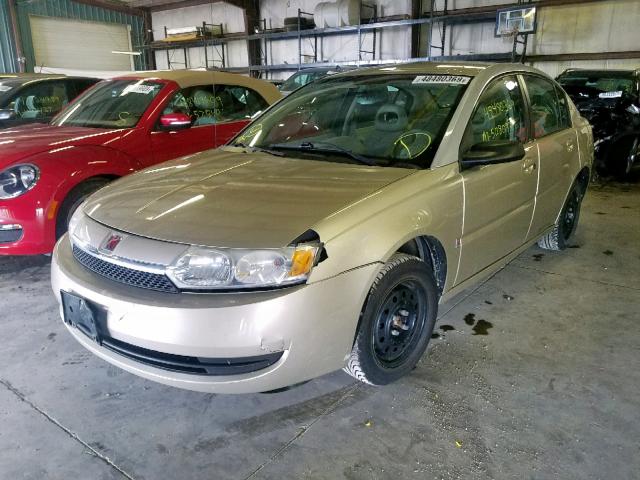 1G8AJ52F33Z116271 - 2003 SATURN ION LEVEL TAN photo 2