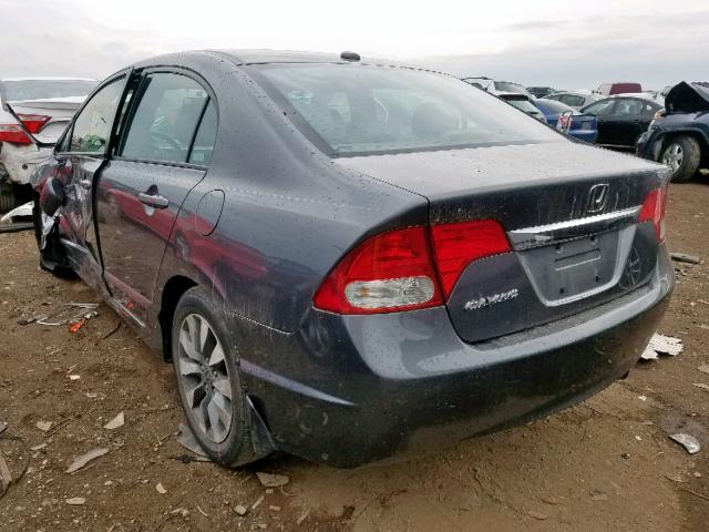 2HGFA169X9H320651 - 2009 HONDA CIVIC EXL Boz foto 3
