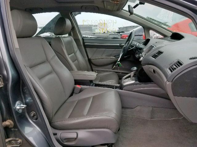 2HGFA169X9H320651 - 2009 HONDA CIVIC EXL Boz foto 5