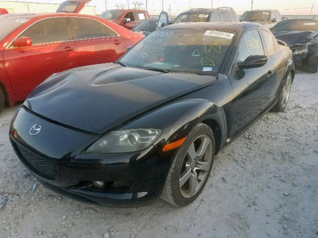 JM1FE173460201457 - 2006 MAZDA RX8 BLACK photo 2