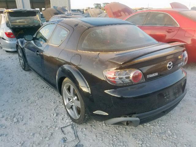 JM1FE173460201457 - 2006 MAZDA RX8 BLACK photo 3