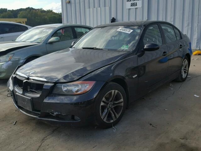 WBAVC57568NK78022 - 2008 BMW 328 I SULE BLACK photo 2