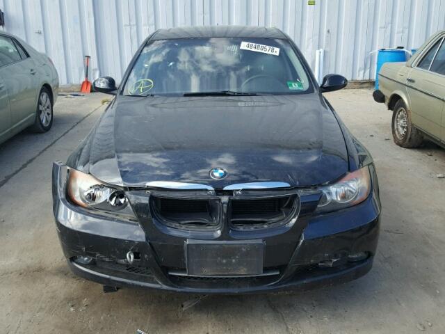 WBAVC57568NK78022 - 2008 BMW 328 I SULE BLACK photo 9