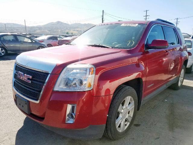 2GKFLVE30D6426158 - 2013 GMC TERRAIN SL RED photo 2