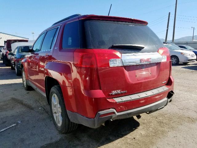 2GKFLVE30D6426158 - 2013 GMC TERRAIN SL RED photo 3