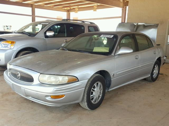 1G4HP52K734138220 - 2003 BUICK LESABRE CU SILVER photo 2