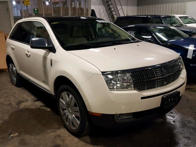 2LMDU68C68BJ36988 - 2008 LINCOLN MKX WHITE photo 1