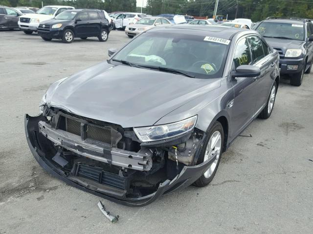 1FAHP2E81EG169683 - 2014 FORD TAURUS SEL GRAY photo 2