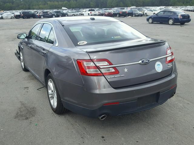 1FAHP2E81EG169683 - 2014 FORD TAURUS SEL GRAY photo 3