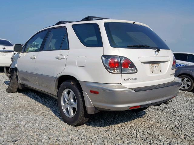 JTJGF10U130161853 - 2003 LEXUS RX 300 WHITE photo 3