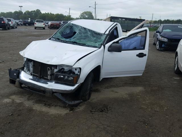 1GCCS148868239500 - 2006 CHEVROLET COLORADO WHITE photo 2