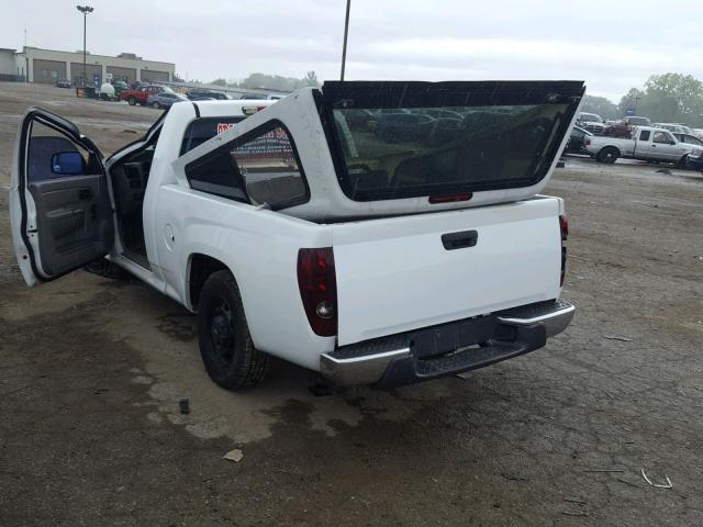 1GCCS148868239500 - 2006 CHEVROLET COLORADO WHITE photo 3