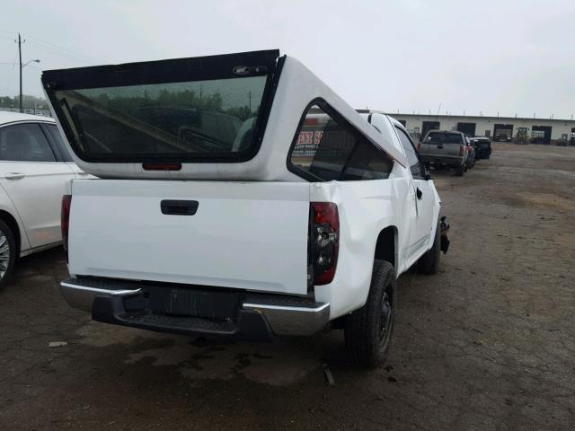 1GCCS148868239500 - 2006 CHEVROLET COLORADO WHITE photo 4