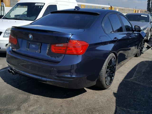 WBA3C1C55DF438479 - 2013 BMW 328 I SULE BLUE photo 4