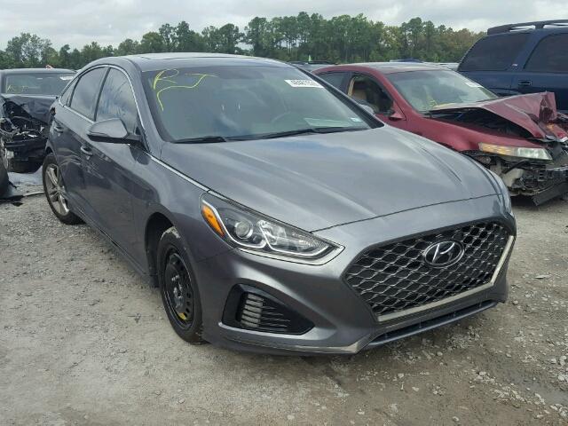 5NPE34AF7JH638130 - 2018 HYUNDAI SONATA SPO GRAY photo 1