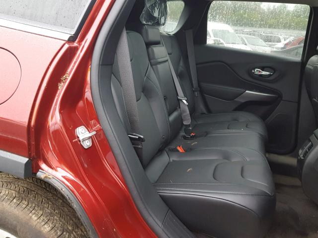 1C4PJMDX8KD235557 - 2019 JEEP CHEROKEE L RED photo 6