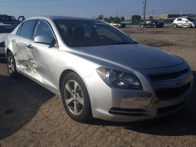 1G1ZC5E0XCF161065 - 2012 CHEVROLET MALIBU 1LT SILVER photo 1