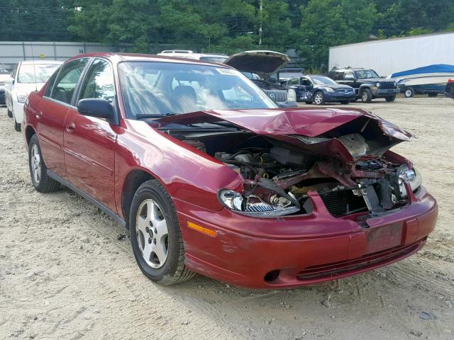 1G1ND52F24M706029 - 2004 CHEVROLET CLASSIC MAROON photo 1