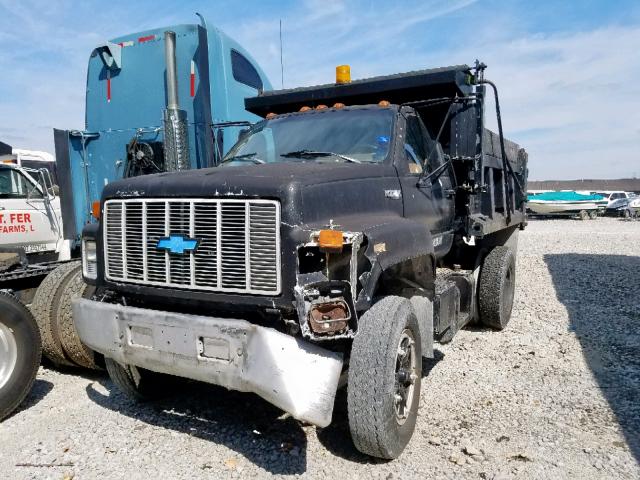 1GBM7H1J4MJ108497 - 1991 CHEVROLET KODIAK C7H BLACK photo 2