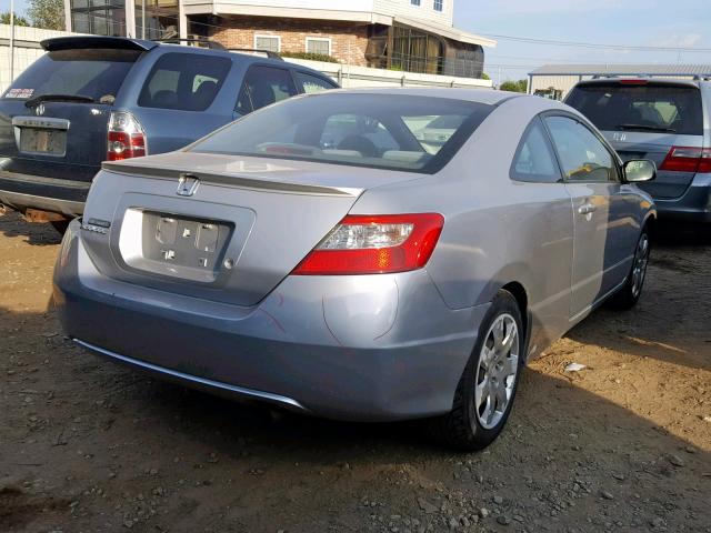 2HGFG1B60AH510828 - 2010 HONDA CIVIC LX SILVER photo 4