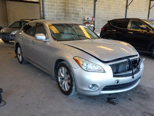 JN1BY1AP1BM324284 - 2011 INFINITI M37 SILVER photo 1