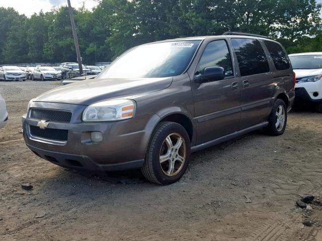 1GNDV23L65D255876 - 2005 CHEVROLET UPLANDER L BROWN photo 2