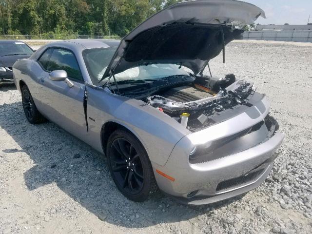 2C3CDZBT9JH177743 - 2018 DODGE CHALLENGER SILVER photo 1