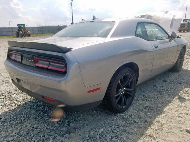 2C3CDZBT9JH177743 - 2018 DODGE CHALLENGER SILVER photo 4