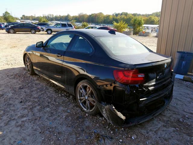 WBA1J7C56FV253916 - 2015 BMW M235I BLACK photo 3