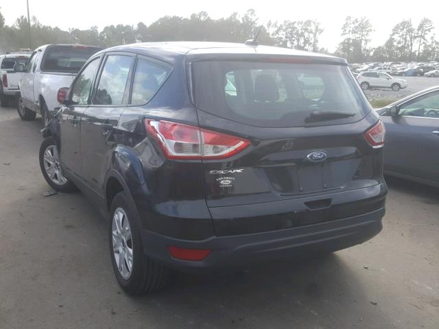 1FMCU0F73FUB24542 - 2015 FORD ESCAPE S BLACK photo 3